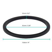 For Nutribullet RX Gasket Black Seal Ring - Suits 1700W 1700 N17-1001 Blade thumbnail