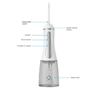 Portable Oral Irrigator 350ml - Rechargeable Water Dental Flosser Teeth Cleaner thumbnail
