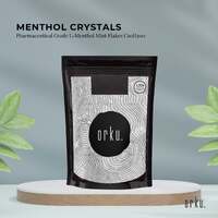 50g Menthol Crystals - Pharmaceutical Grade L-Menthol Mint Flakes C10H200 thumbnail