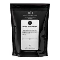 50g Organic Hibiscus Rosella Flower Crushed - Dried Herbal Tea Supplement thumbnail