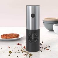 Electric Salt and Pepper Grinder - 70ml One Press Battery Operated Shaker Mill thumbnail