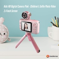 Kids HD Digital Camera Pink - Children's Selfie Photo Video 2.4 Inch Screen thumbnail