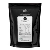 Orku 400g Chicory Root Inulin Powder - Natural Prebiotic Unflavoured Supplement thumbnail