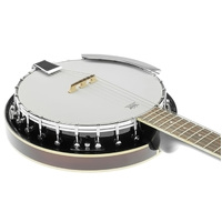 Karrera 6 String Resonator Banjo -  Brown thumbnail