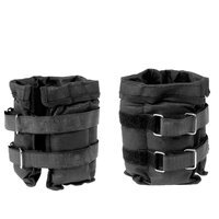 Powertrain Sports Pair 1kg Adjustable Ankle Weights Gym Equipment Wrist Fitness Yoga thumbnail