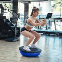Powertrain Fitness Yoga Ball Home Gym Workout Balance Trainer Blue thumbnail