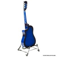 Karrera Childrens Acoustic Guitar Kids - Blue thumbnail