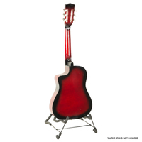 Karrera Childrens Acoustic Guitar Kids - Red thumbnail