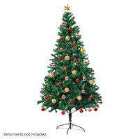 Christabelle Green Christmas Tree 2.1m Xmas Decor Decorations -1200 Tips thumbnail