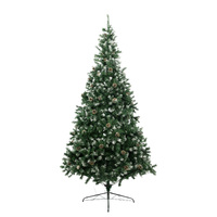 Christabelle 1.2m Pre Lit LED Christmas Tree Decor with Pine Cones Xmas Decorations thumbnail