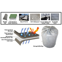 Samson Heavy Duty Trailer Camper Cover 12-14ft thumbnail