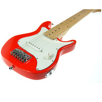 Karrera Electric Childrens Guitar Kids - Red thumbnail