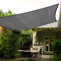 Wallaroo Rectangular Shade Sail 4m x 5m - Grey thumbnail