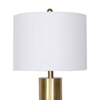 Sarantino Metal and Marble Table Lamp in Black thumbnail