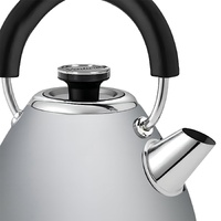 Morphy Richards 1.5L Venture Collection Pyramid Kettle in Steel Grey thumbnail