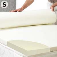 Laura Hill High Density Mattress Foam Topper 7cm- Single Size Bed thumbnail