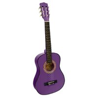 Karrera 34in Acoustic Children no cut Guitar - Purple thumbnail