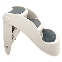 Furtastic 38cm Foldable Pet Stairs Ramp - White thumbnail