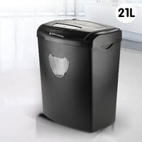 Centurion Office Combo Paper Shredder 21l Cross Cut 10 Sheets Cds Credit Cards thumbnail