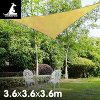 Wallaroo Triangular sail: 3.6 x 3.6 x 3.6m - Sand thumbnail