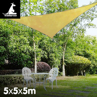Wallaroo Triangle Shade Sail 5m x 5m x 5m - Sand thumbnail