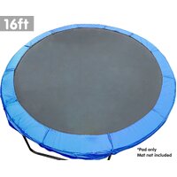 Kahuna 16ft Trampoline Replacement Pad Round - Blue thumbnail