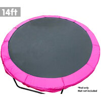 Kahuna 14ft Trampoline Replacement Pad Round - Pink thumbnail