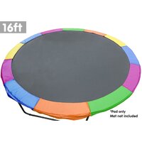 Kahuna 16ft Trampoline Replacement Pad Round - Rainbow thumbnail