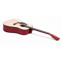 Karrera 41in Acoustic Wooden Guitar String Music Instrument thumbnail