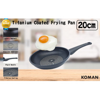 KOMAN Non-Stick Titanium Coating Frying Pan 20cm thumbnail