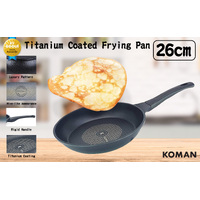 KOMAN Non-Stick Titanium Coating Frying Pan 26cm thumbnail