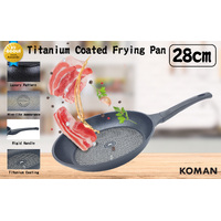 KOMAN Non-Stick Titanium Coating Frying Pan 28cm thumbnail