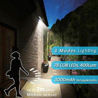 2X Sansai Solar Power LED Sensor Light thumbnail