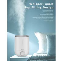 SANSAI Air Humidifier Ultrasonic Cool Mist 4.8L WHITE thumbnail