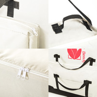 Massage Table Bed Portable Delux Wheeled Carry Bag 75cm WHITE thumbnail