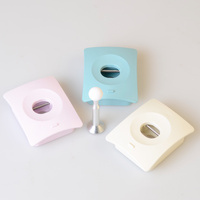 4X Door Stopper Wall Mount Door Stop Adhesive Catch Hole Advanced BEIGE thumbnail