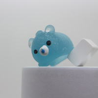 40X Care Bears Glitter Squishy Toy Capsules 50mm Collectible Gacha w Display Box thumbnail