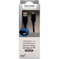 PQI  U-Cable USB Type-C To Standard Typd A 100Cm for Data sync & Charge thumbnail