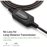 UGREEN 10321 USB 2.0 Active Extension Cable with Chipset 10M thumbnail