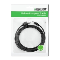 UGREEN USB2.0-A to DC 3.5mm M/F Charging Cable 1m (Black) 10376 thumbnail