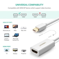 UGREEN 10461 Mini DP to HDMI Adapter Black thumbnail