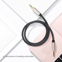 UGREEN 10602 3.5mm Male to Male Aux Stereo Cable 1M thumbnail