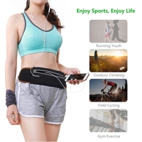 UGREEN Sport Running Waist Pack Waterproof Belt Black 20818 thumbnail