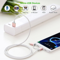 UGREEN Micro-USB to USB Cable with MFI Certified iPhone Adapter 1M (30470) thumbnail