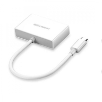 UGREEN 30843 Type-C to HDMI VGA Converter White thumbnail