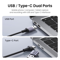 UGREEN 40189 USB-C to HDMI 2 in 1 HD Video Capture Card thumbnail