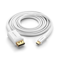 UGREEN USB Type C to DP Cable 1.5m (White) 40420 thumbnail