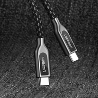 UGreen Type C Male to Type C Male  3A Zinc alloy Data cable 1.5M 50225 thumbnail