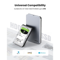 UGREEN 70498 USB C 2.5" Hard Drive Enclosure thumbnail