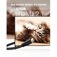 UGREEN 80401 8K Ultra HD HDMI 2.1 Cable 1M thumbnail